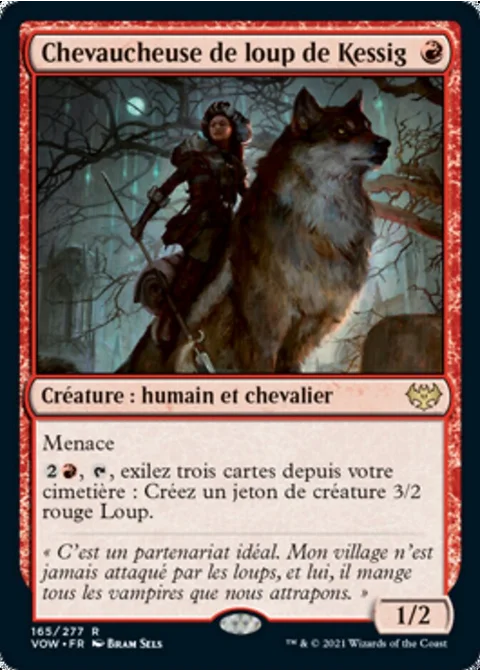 Chevaucheuse de loup de Kessig