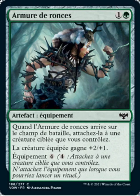 Armure de ronces
