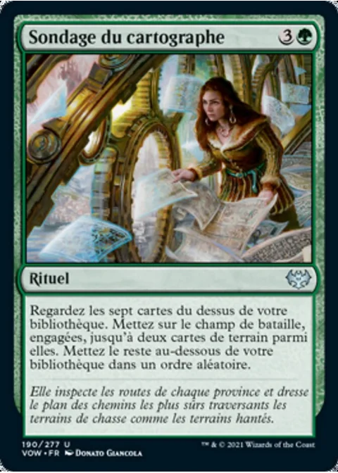 Sondage du cartographe