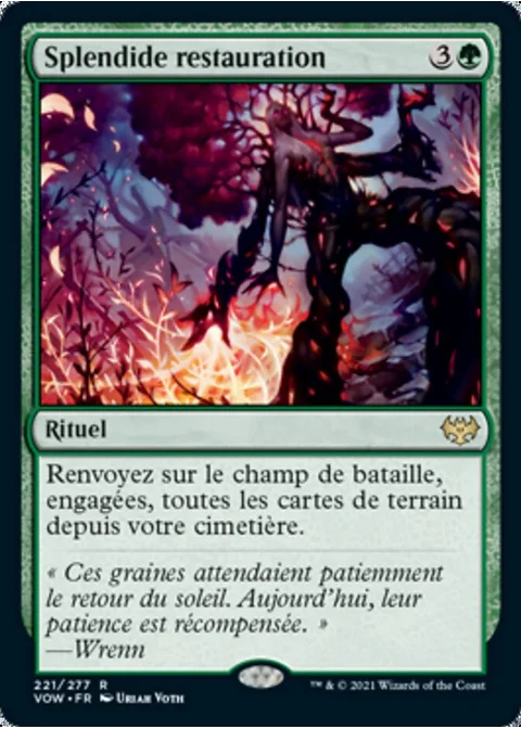 Splendide restauration
