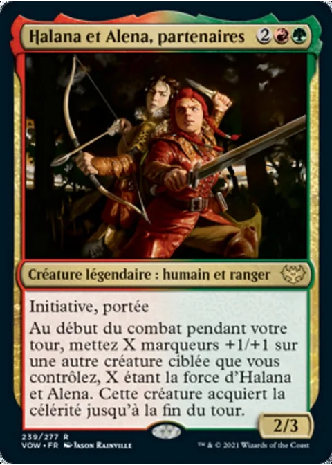 Halana et Alena, partenaires