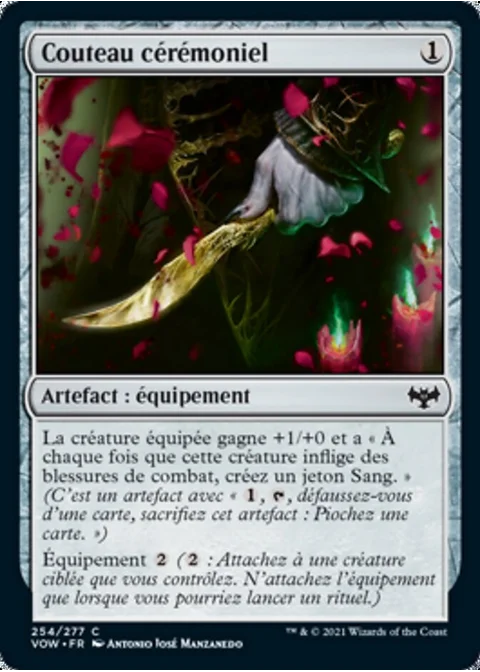 Couteau cérémoniel