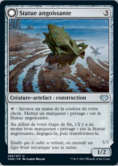 Statue angoissante