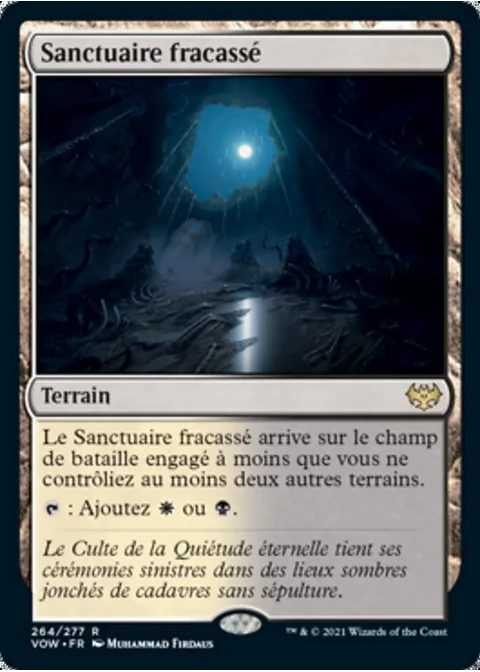 Sanctuaire fracassé