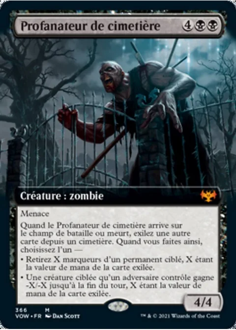 Profanateur de cimetière