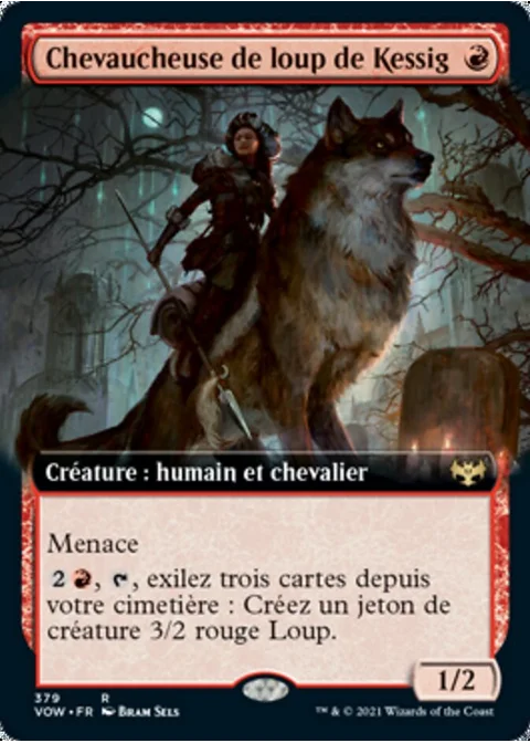 Chevaucheuse de loup de Kessig