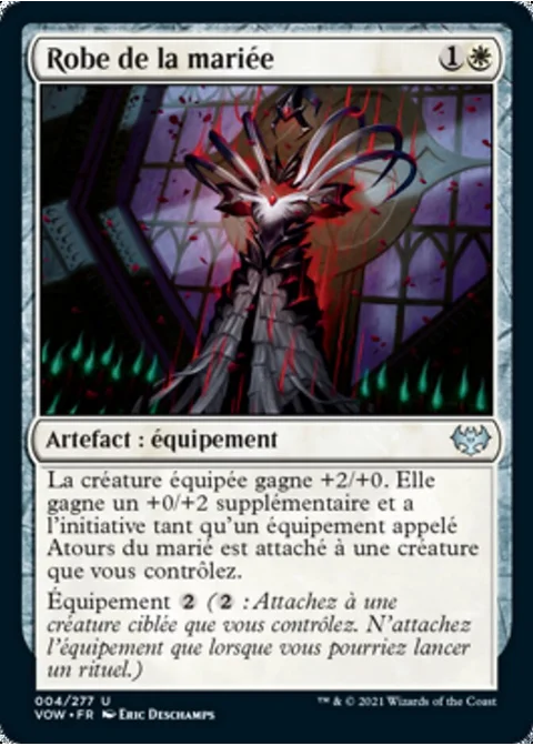 Robe de la mariée
