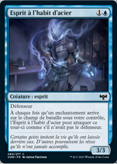 Esprit à l'habit d'acier