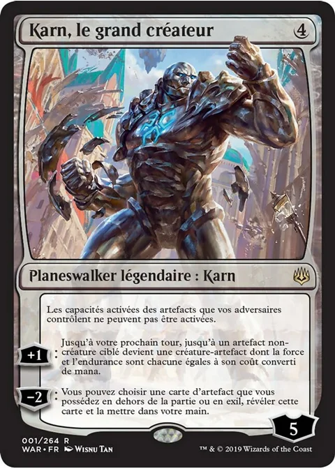 Karn, le grand créateur