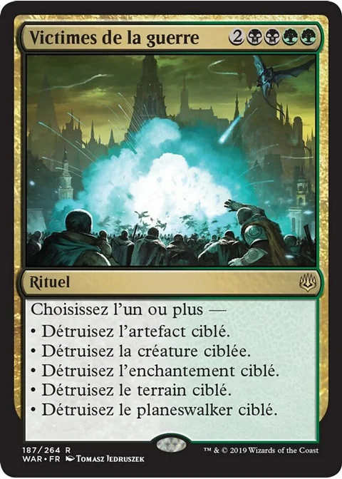 Victimes de la guerre