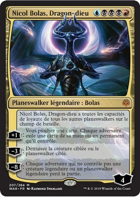 Nicol Bolas, Dragon-dieu