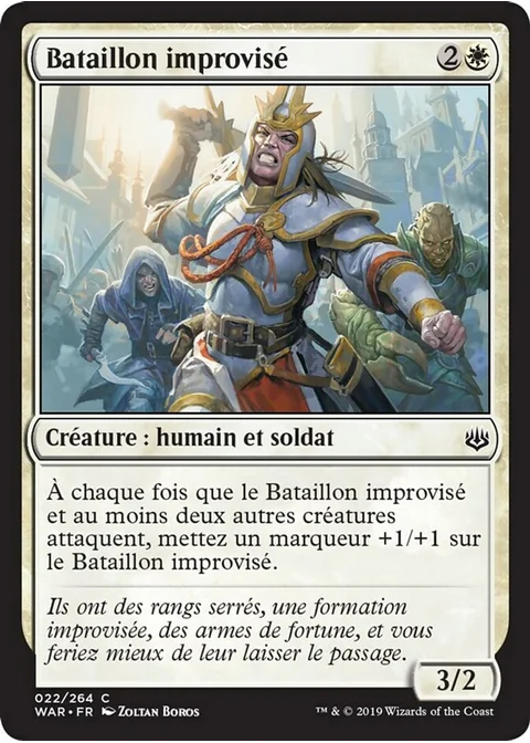 Bataillon improvisé