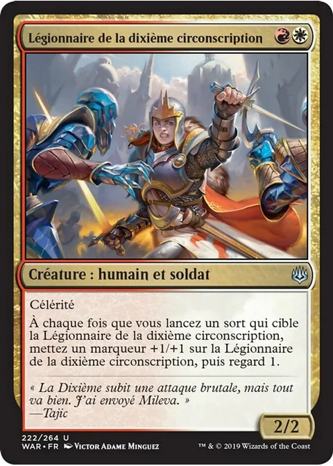 Légionnaire de la dixième circonscription