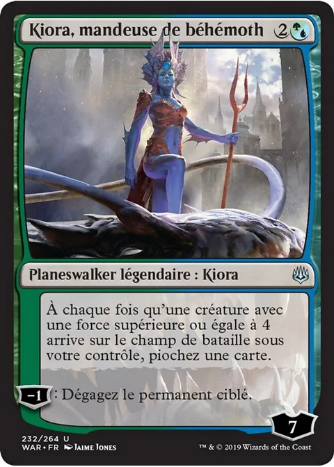 Kiora, mandeuse de béhémoth