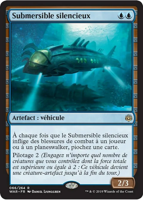 Submersible silencieux