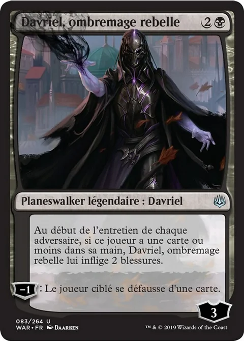 Davriel, ombremage rebelle