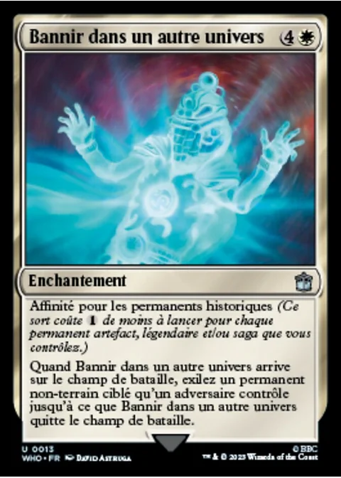 Bannir dans un autre univers