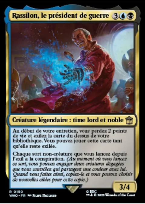 Rassilon, le président de guerre