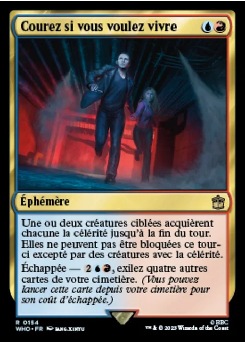 Courez si vous voulez vivre