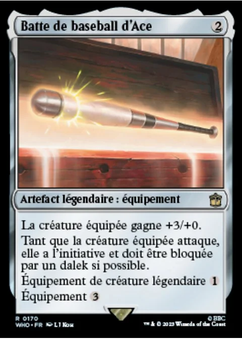 Batte de baseball d'Ace