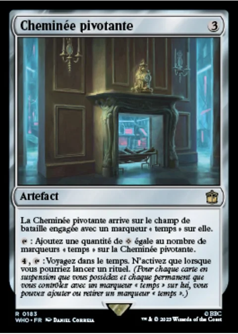 Cheminée pivotante