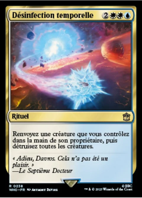 Désinfection temporelle