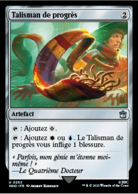 Talisman de progrès