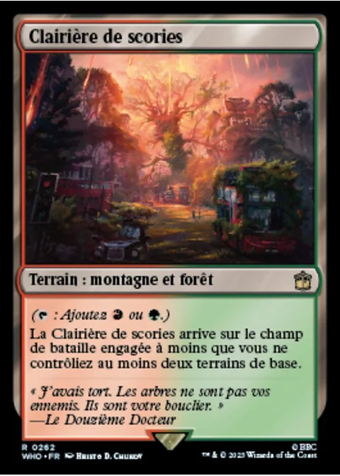 Clairière de scories