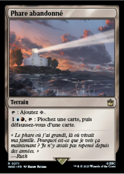 Phare abandonné