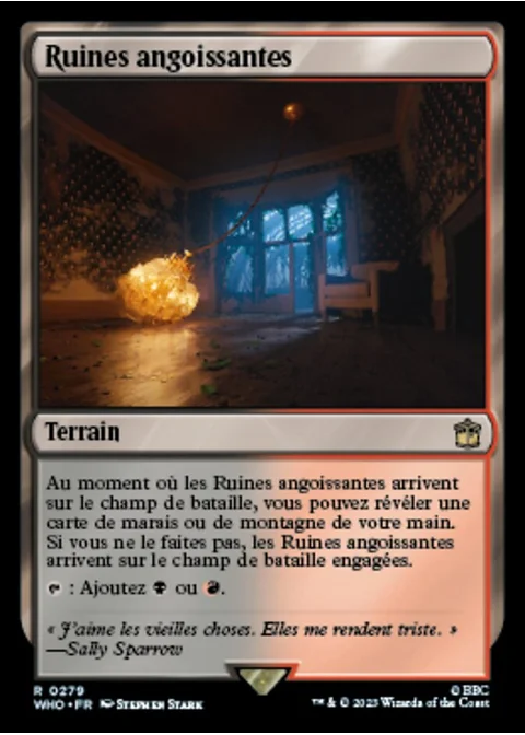 Ruines angoissantes