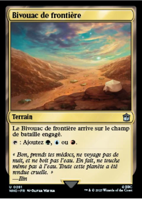 Bivouac de frontière