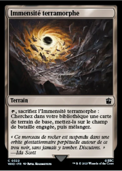 Immensité terramorphe