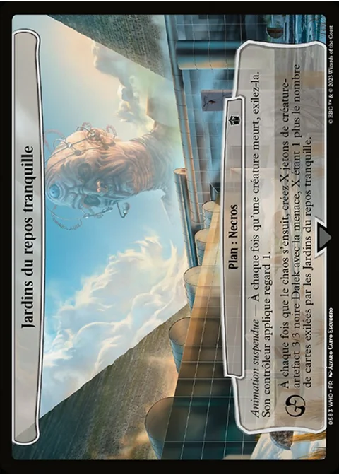 Jardins du repos tranquille