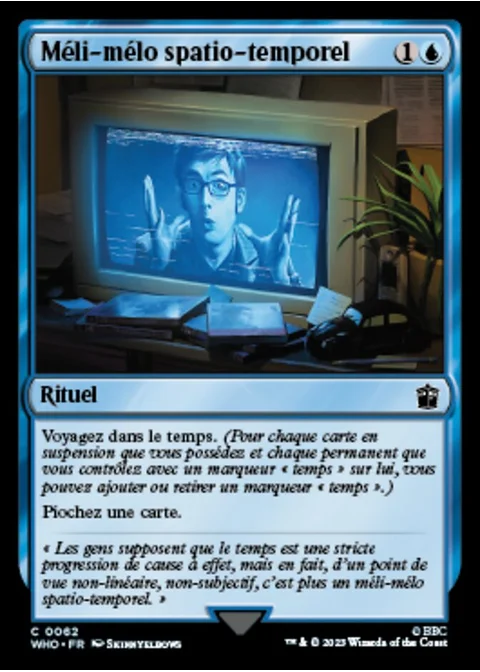 Méli-mélo spatio-temporel