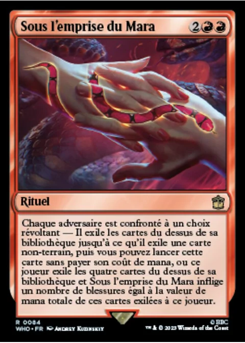 Sous l'emprise du Mara