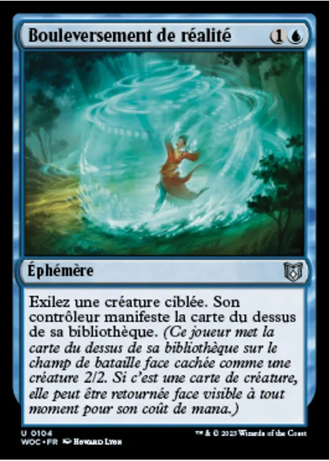 Bouleversement de réalité