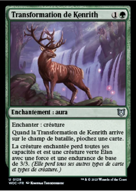 Transformation de Kenrith