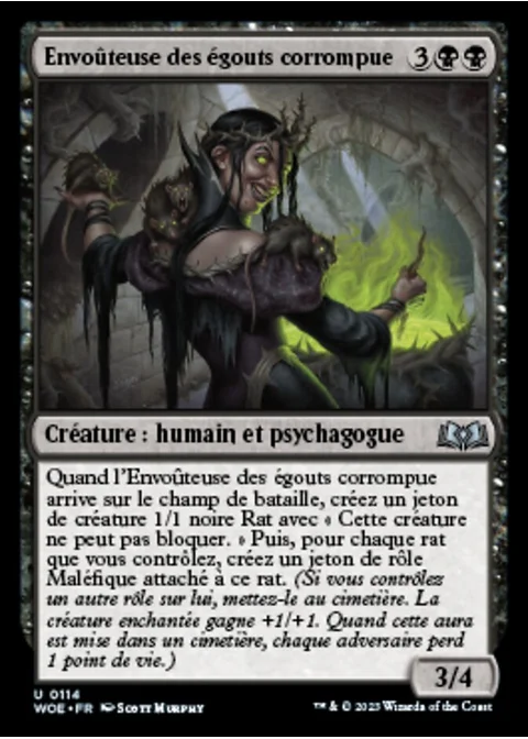 Envoûteuse des égouts corrompue