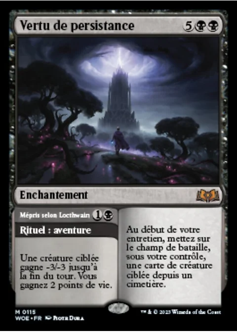 Vertu de persistance