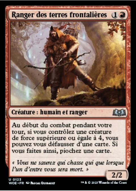 Ranger des terres frontalières