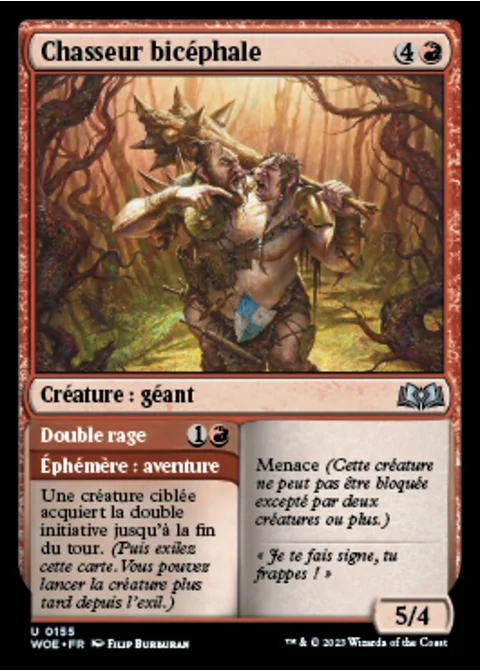 Chasseur bicéphale