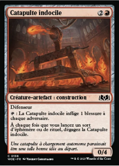 Catapulte indocile