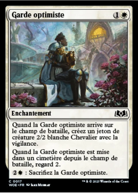 Garde optimiste