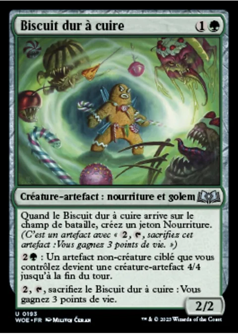 Biscuit dur à cuire