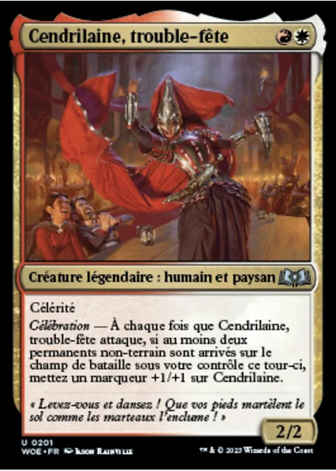 Cendrilaine, trouble-fête