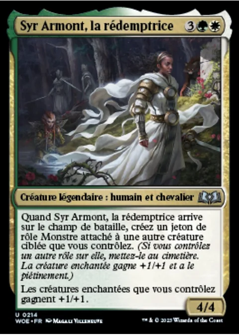 Syr Armont, la rédemptrice