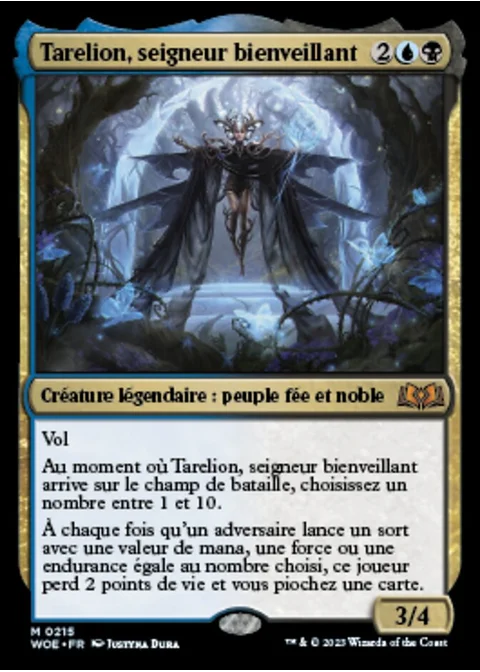 Tarelion, seigneur bienveillant