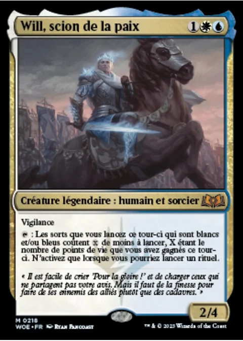 Will, scion de la paix