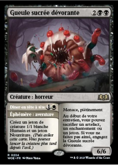 Gueule sucrée dévorante