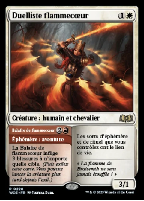 Duelliste flammecoeur
